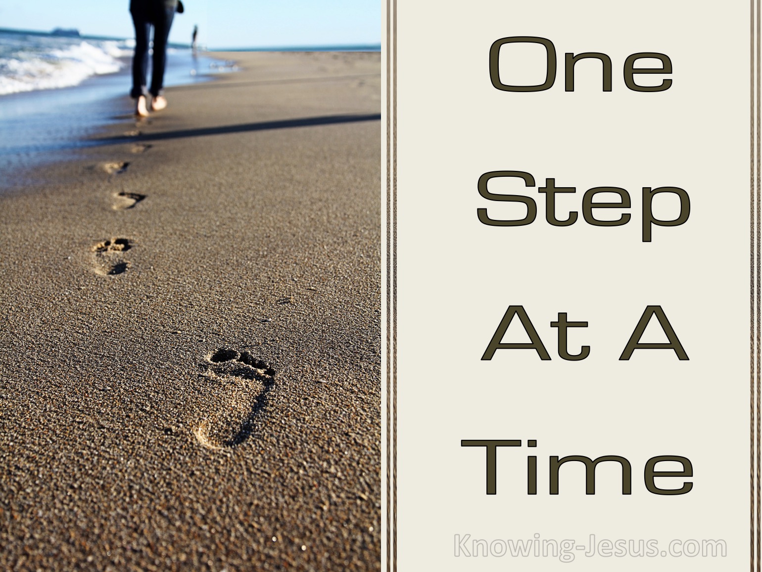 One Step At A Time Meaning Idiom